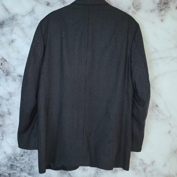 Oscar De la Renta silk and wool blend sports coat - Picture 6 of 11